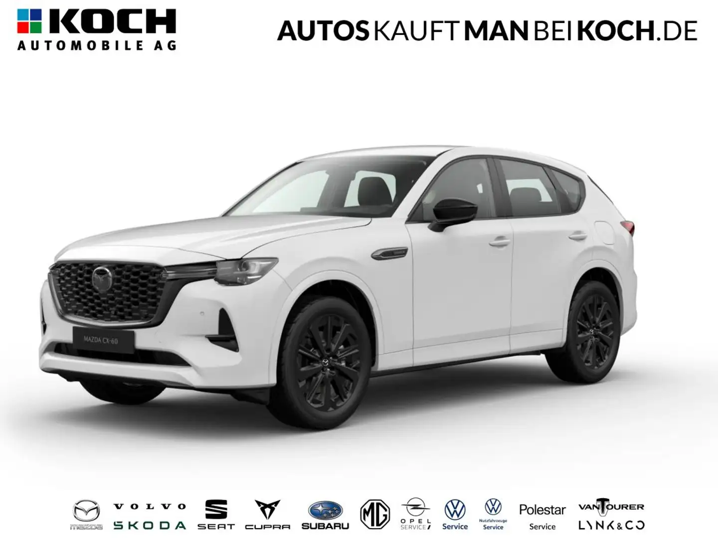 Mazda CX-60 ++AKTION PRIVAT PHEV Exclusive-Line Inkl. 2 Aussta Weiß - 1