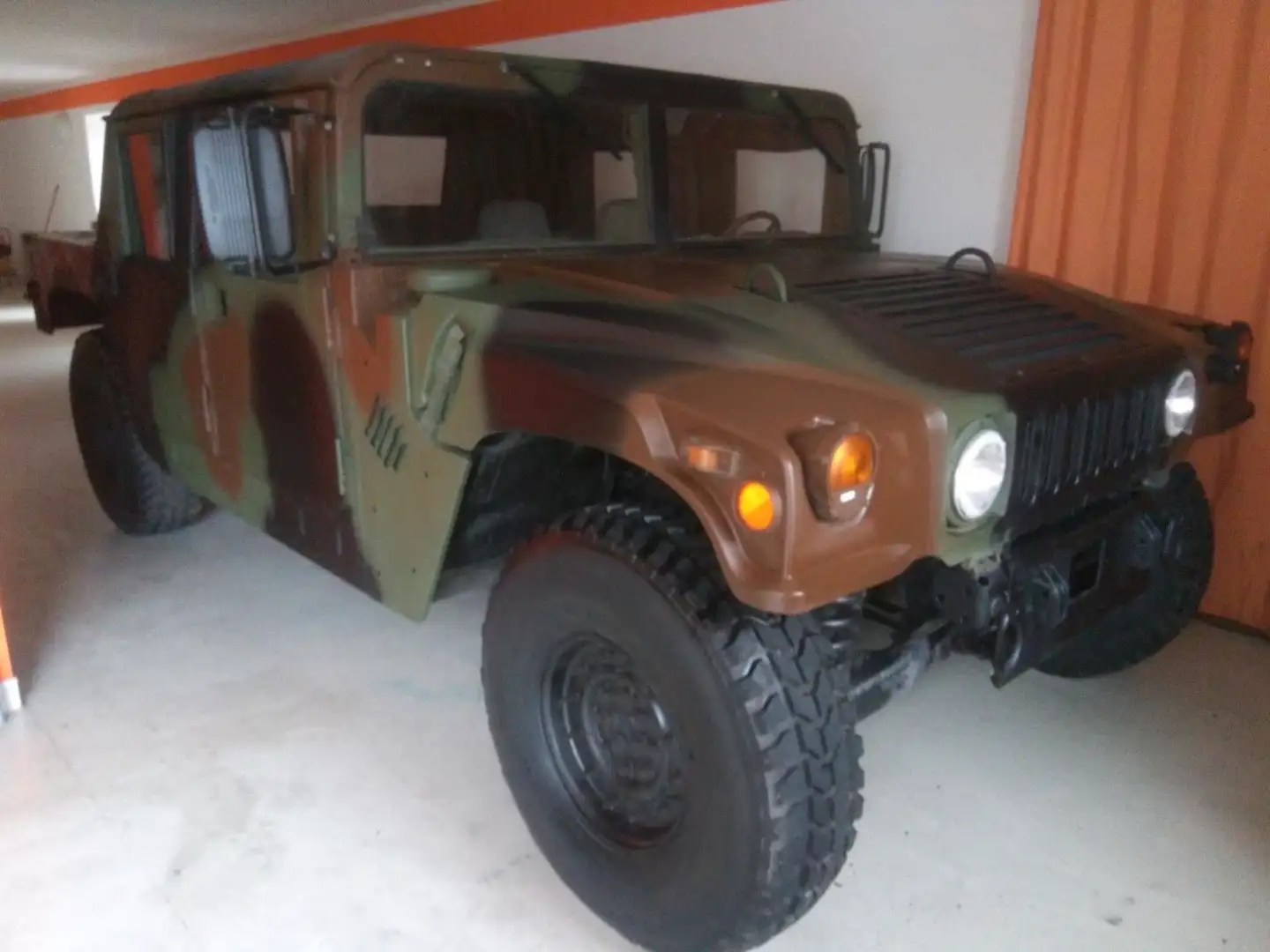 HUMMER H1 HMMWV M1123 HUMMER H1 HMMVEE 6.5 V8 4 Gang Verde - 2
