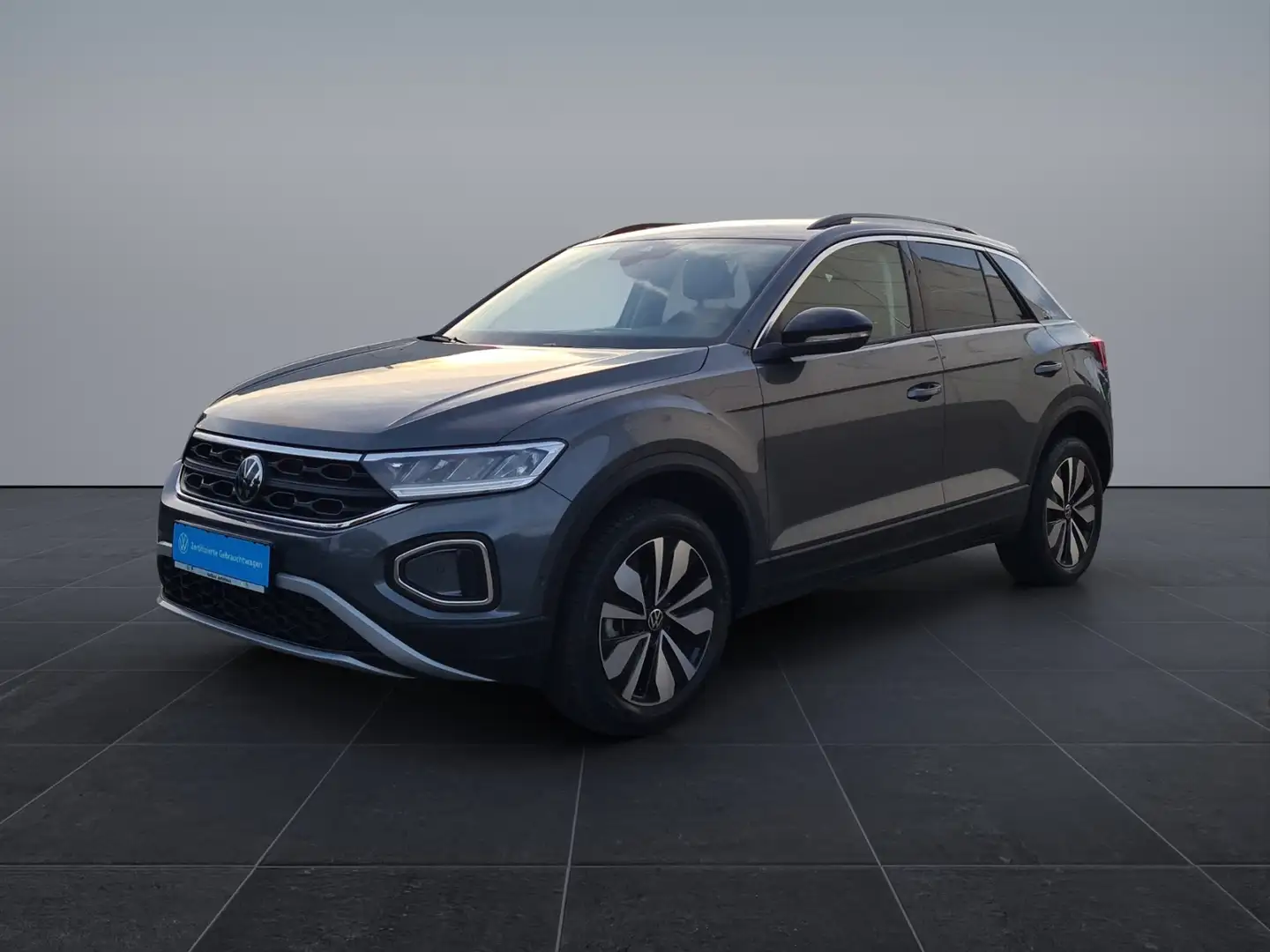Volkswagen T-Roc 1.5 TSI Goal+NAVI+PDC+SHZ+LED+APPCONN+CLIMATR Grau - 2