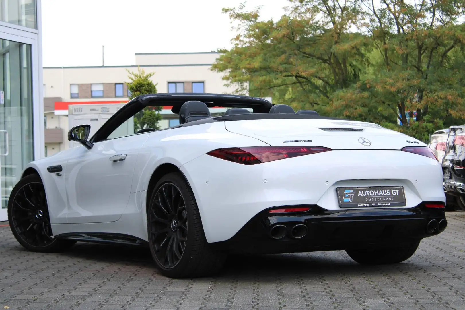 Mercedes-Benz SL 43 AMG /21"/Night II/Distro+/Burm/NightV/360°K Blanc - 2