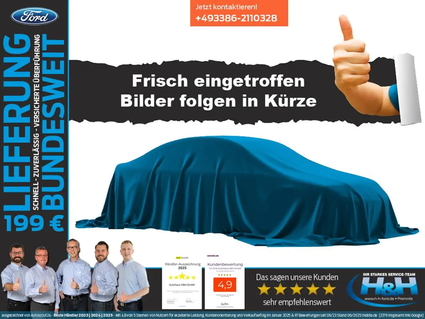 Ford Mondeo Turnier 2.0 Hybrid Vignale LED+ACC+AHK Rot - 1