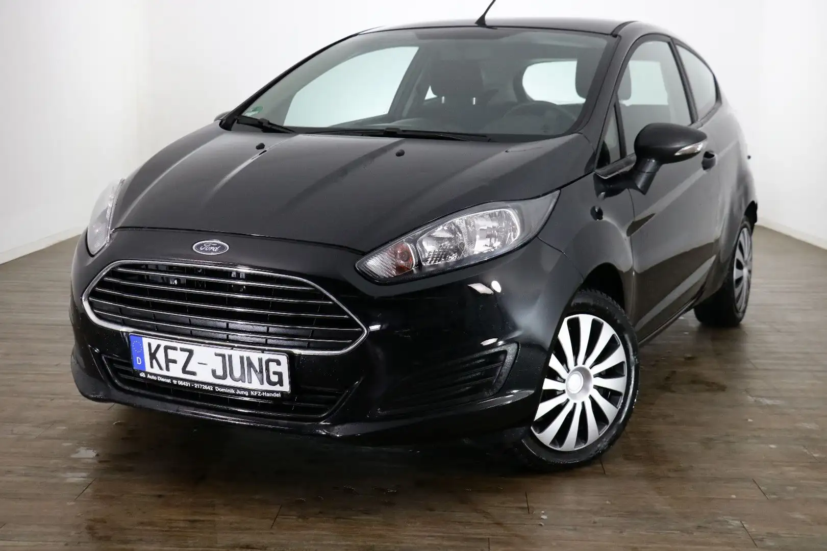 Ford Fiesta Trend*Klima*AHK*HU/AU+Service neu* Nero - 1