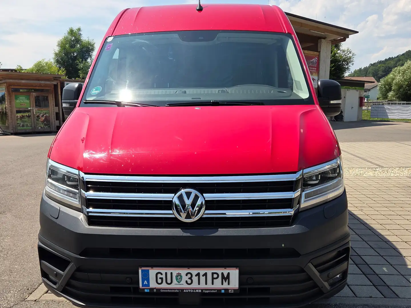 Volkswagen Crafter 35 Doka-Kasten MR L3H3 2,0-I-TDI Auto Rot - 1