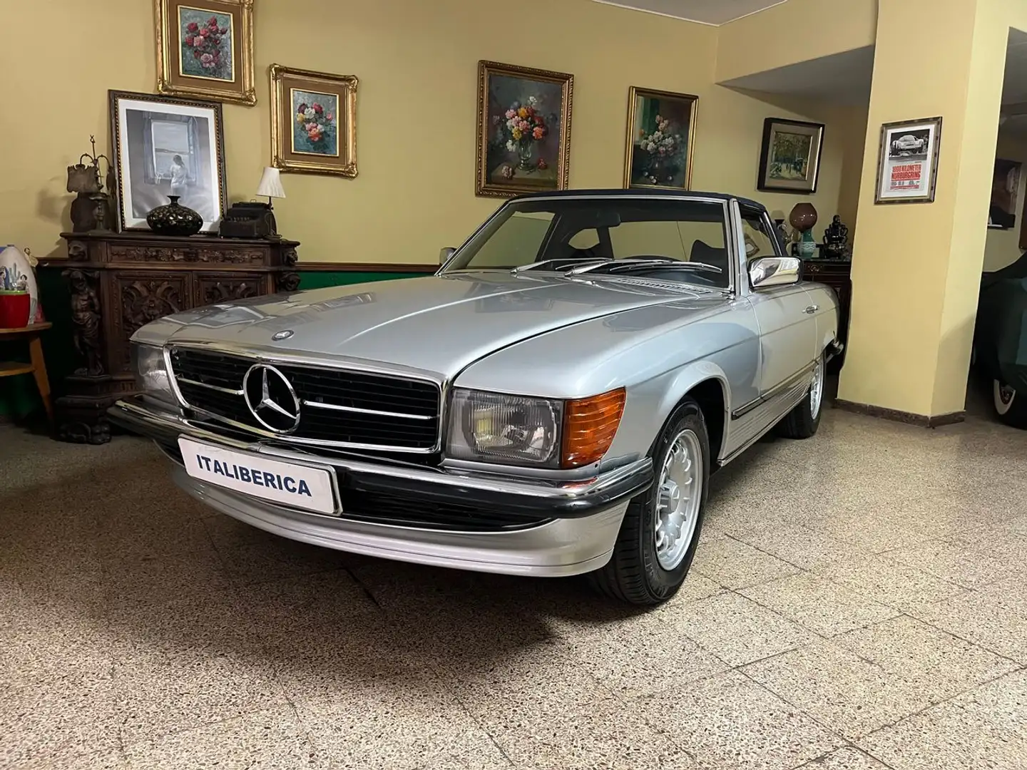 Mercedes-Benz 350 SL Argintiu - 1