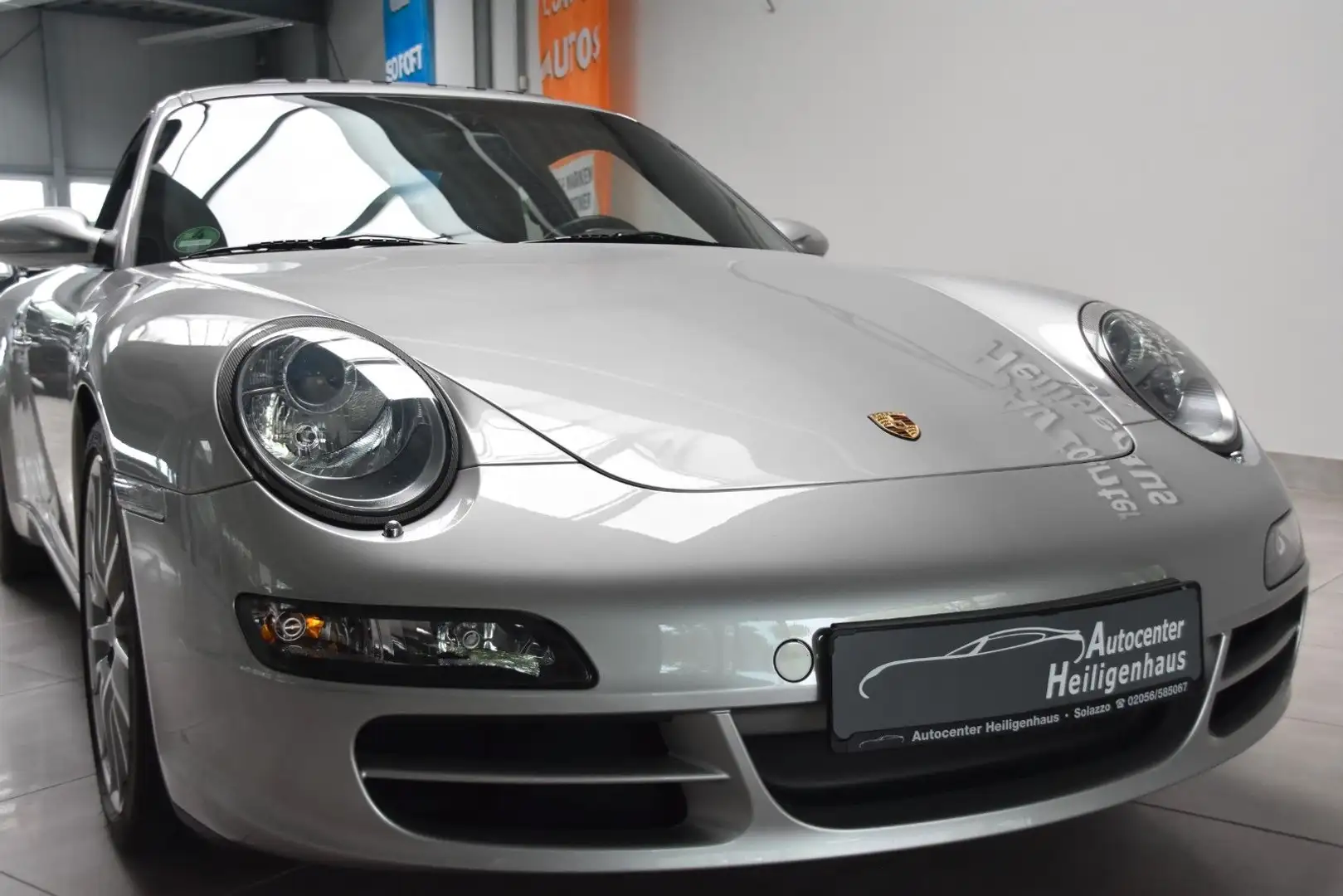 Porsche 997 911 Carrera S BiXenon Navi Schiebedach Leder Argintiu - 1