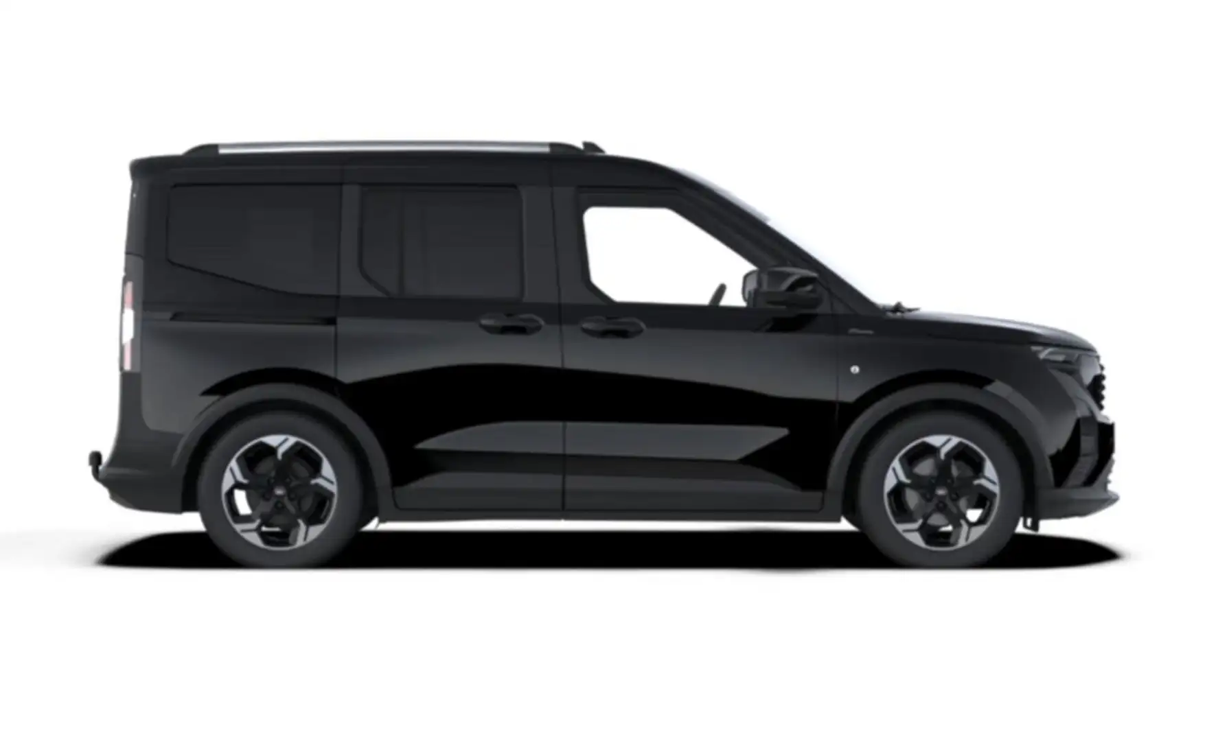 Ford Tourneo Courier 1.0 EB 125 Aut Active Nav AHK 92 kW (125 PS), A... Schwarz - 2