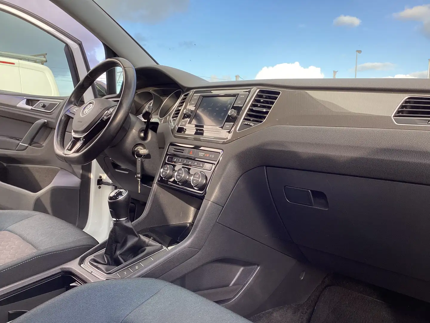 Volkswagen Golf Sportsvan 1.0TSI/83000km/Carplay/Panodak/LED/pdcV&A/Alu Blanc - 2