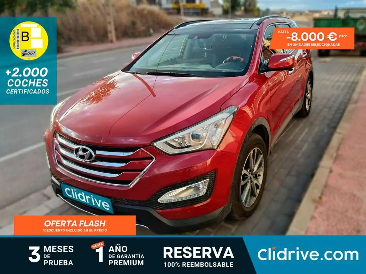 Hyundai SANTA FE 2.2CRDi 4x4 Style Aut. 7s Burdeos - 1