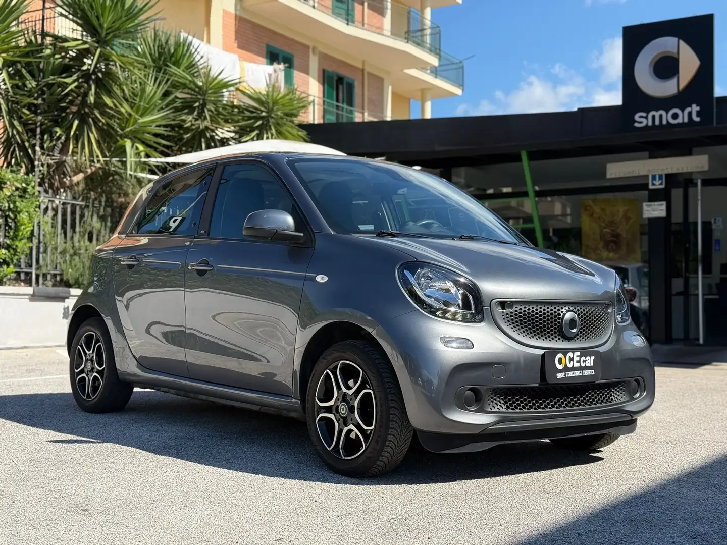 smart forFour Forfour 0.9 t Prime 90cv twinamic Gris - 1