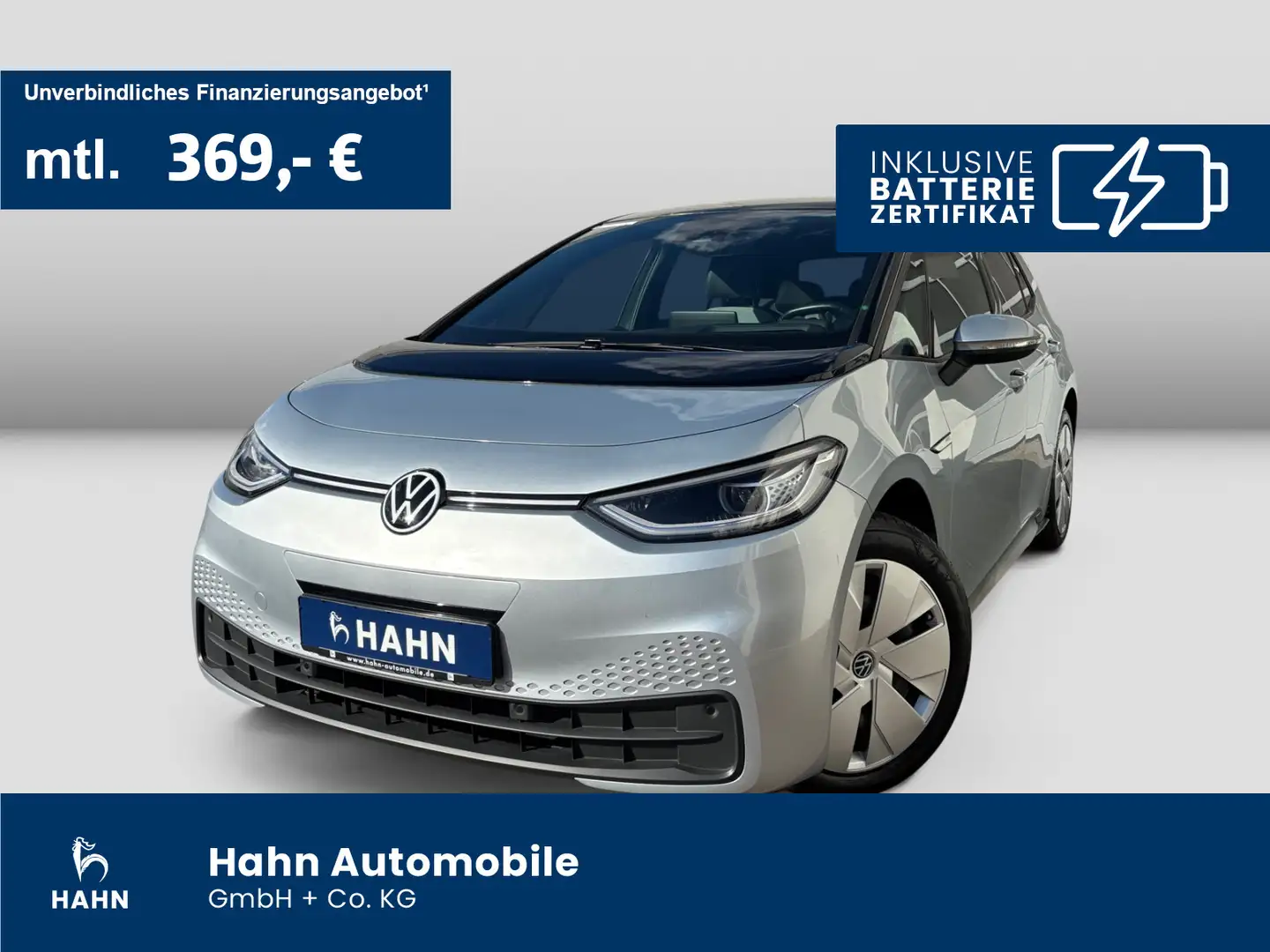 Volkswagen ID.3 Pro Performance Tech Matrix Pano CAM Sitzh Zilver - 1