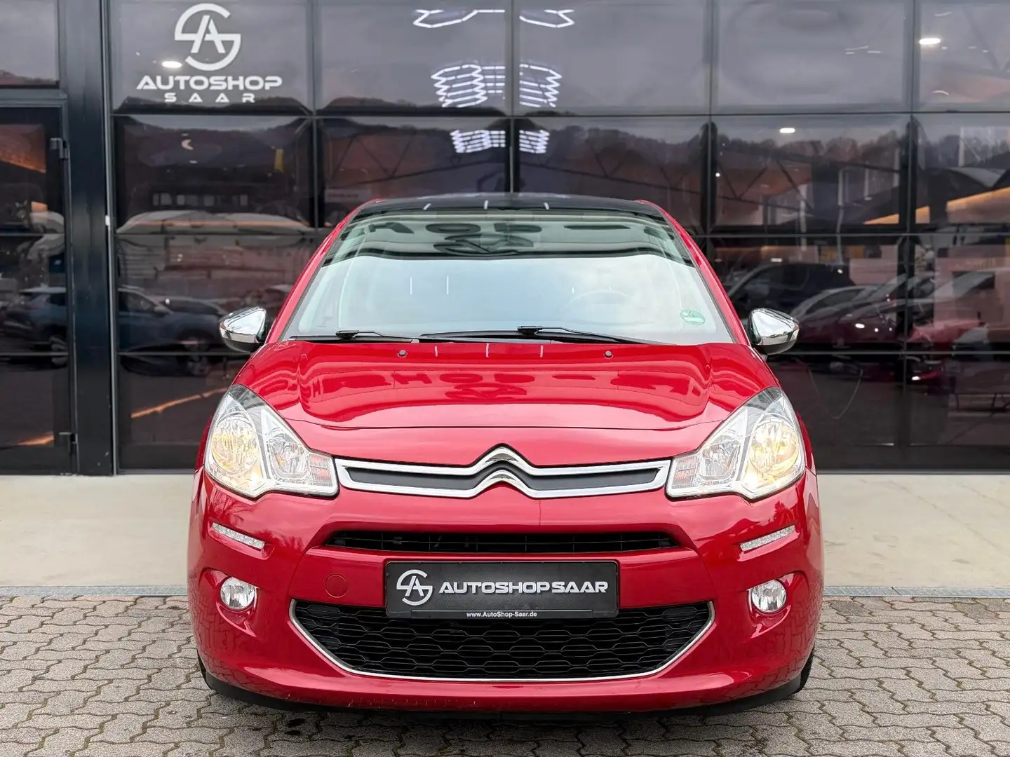 Citroen C3 Selection Tempomat/Klima Rot - 2