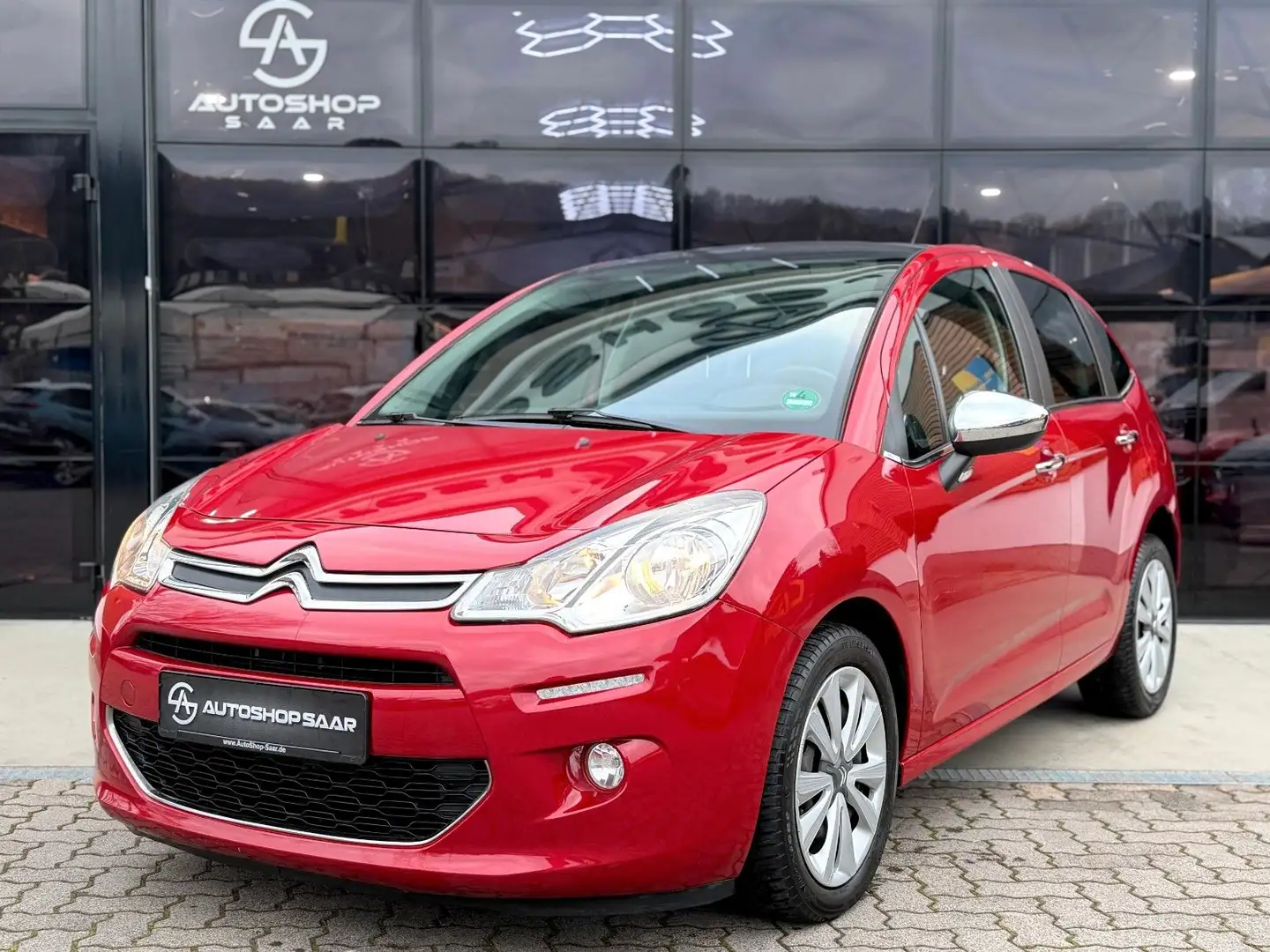 Citroen C3 Selection Tempomat/Klima Rot - 1