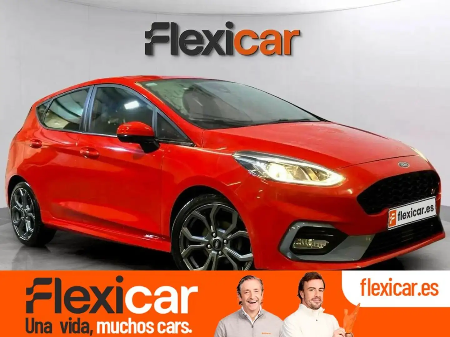Ford Fiesta 1.0 EcoBoost S/S ST Line 100 Rojo - 1