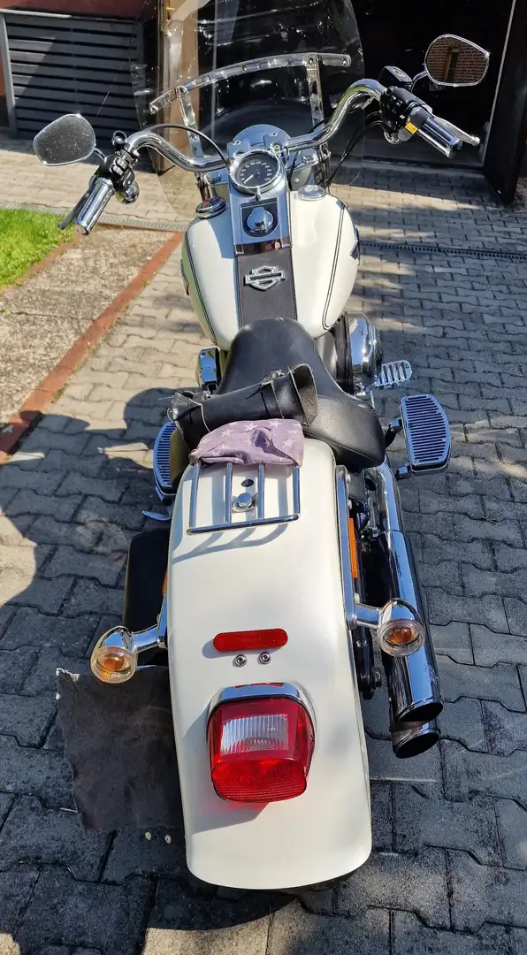 Harley-Davidson Fat Boy Biały - 1