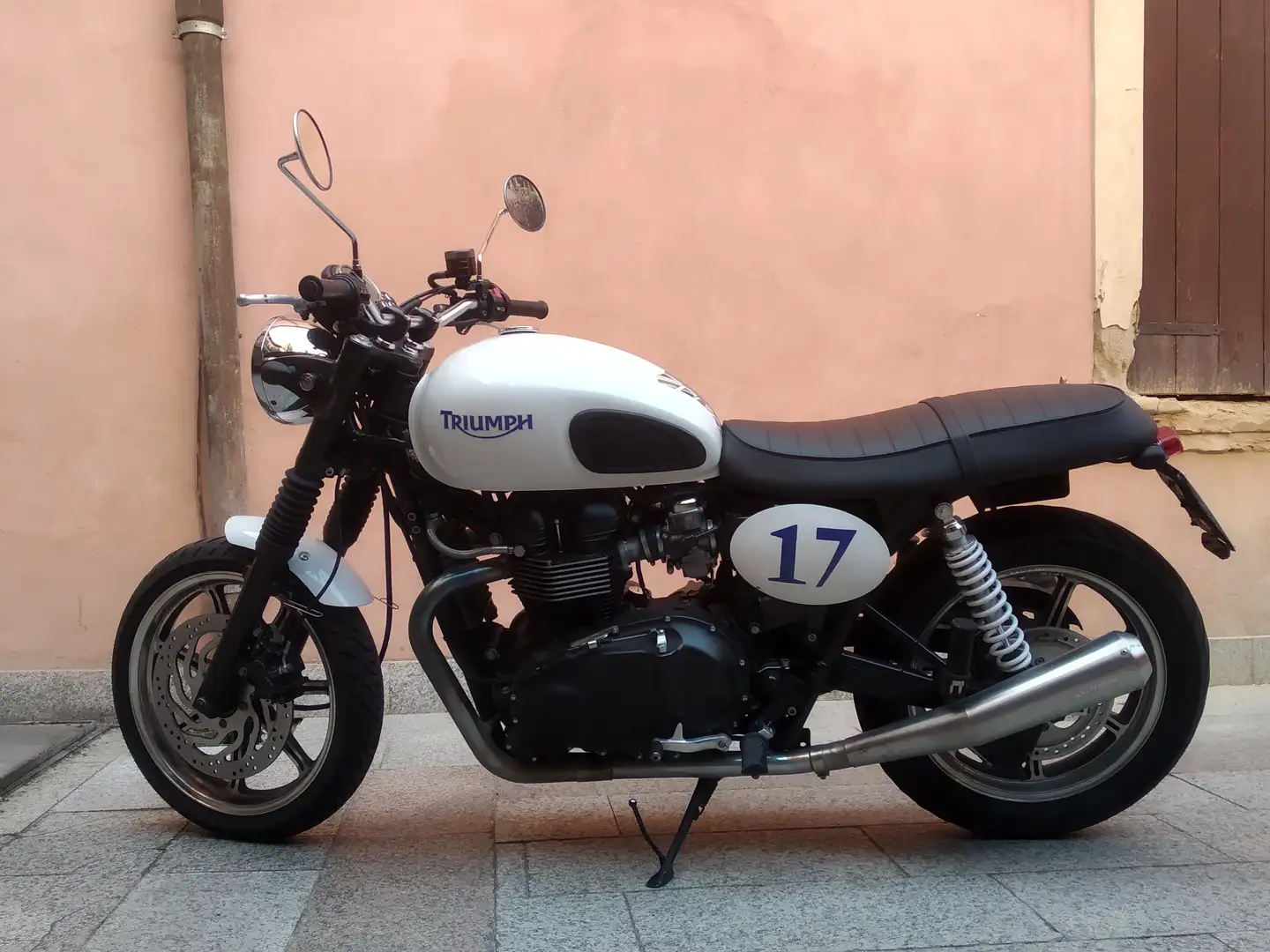 Triumph Bonneville SE Bílá - 1