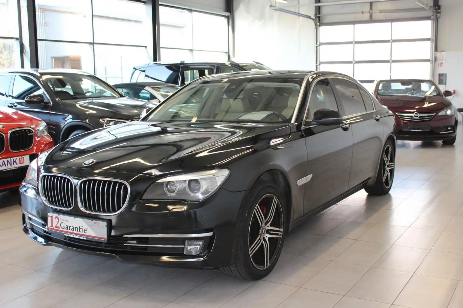BMW 730 L d *HUD*Bi-xenon*Leder Beige*Voll* Schwarz - 1
