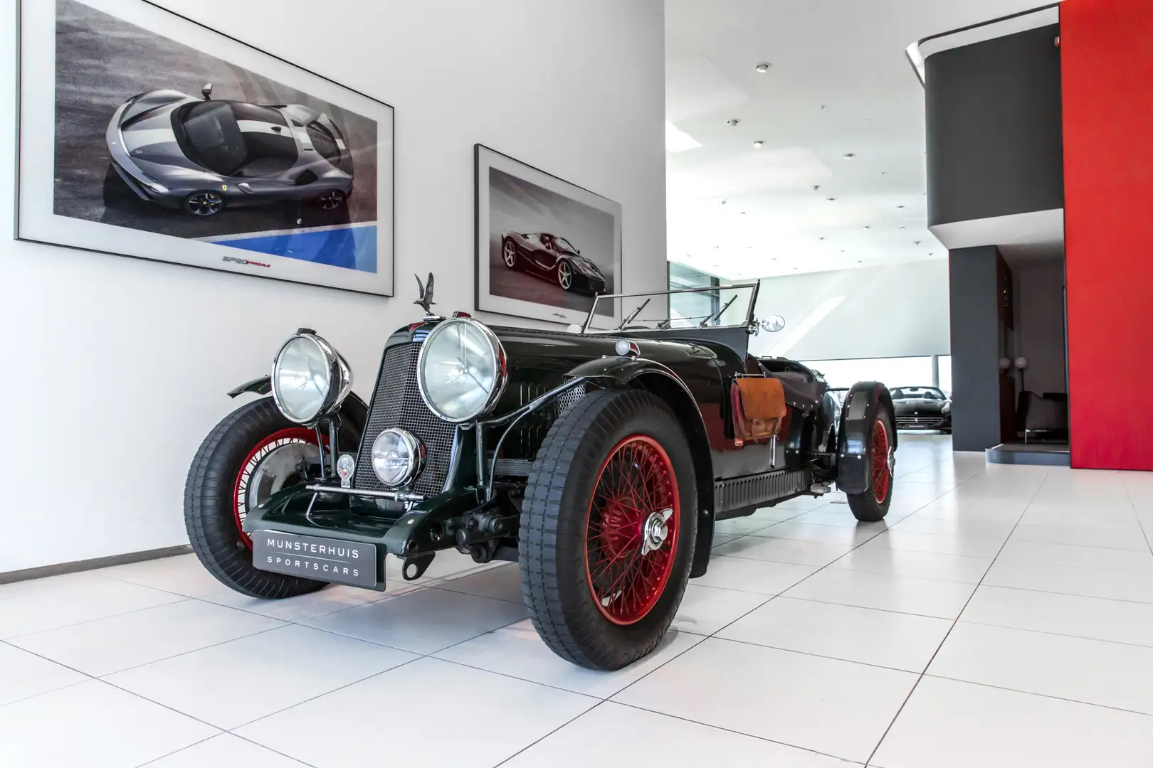 Oldtimer Alvis 4.3 Litre Special 1939 Verde - 2