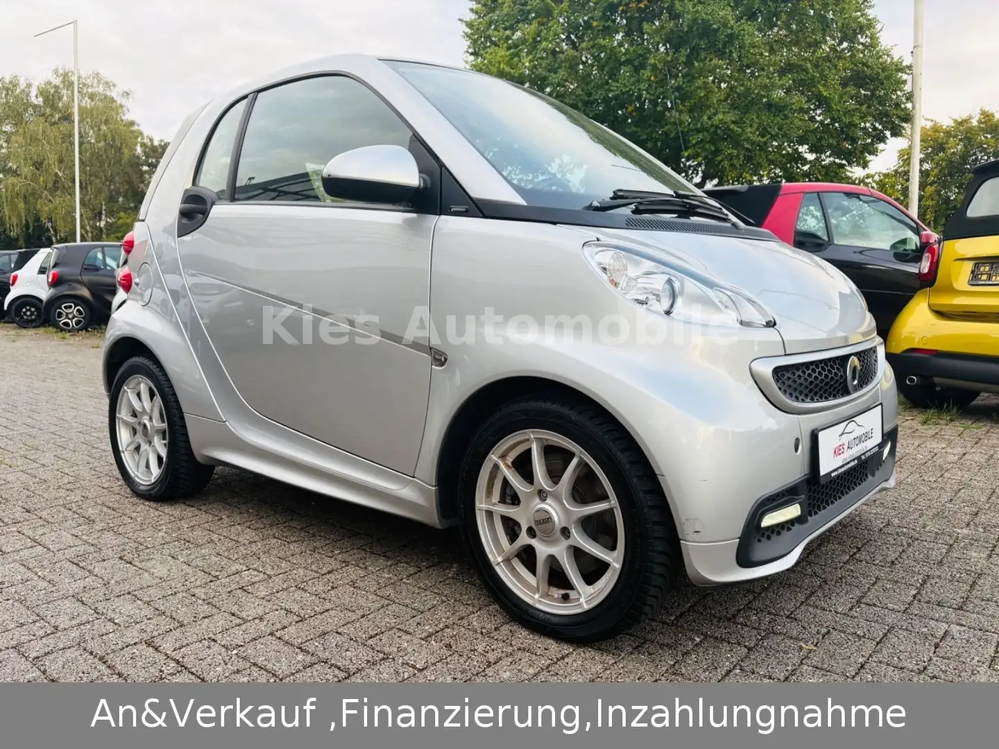 smart forTwo Passion AUTOM/SERVO/SITZH/KLIMA/PANO/ Срібний - 2