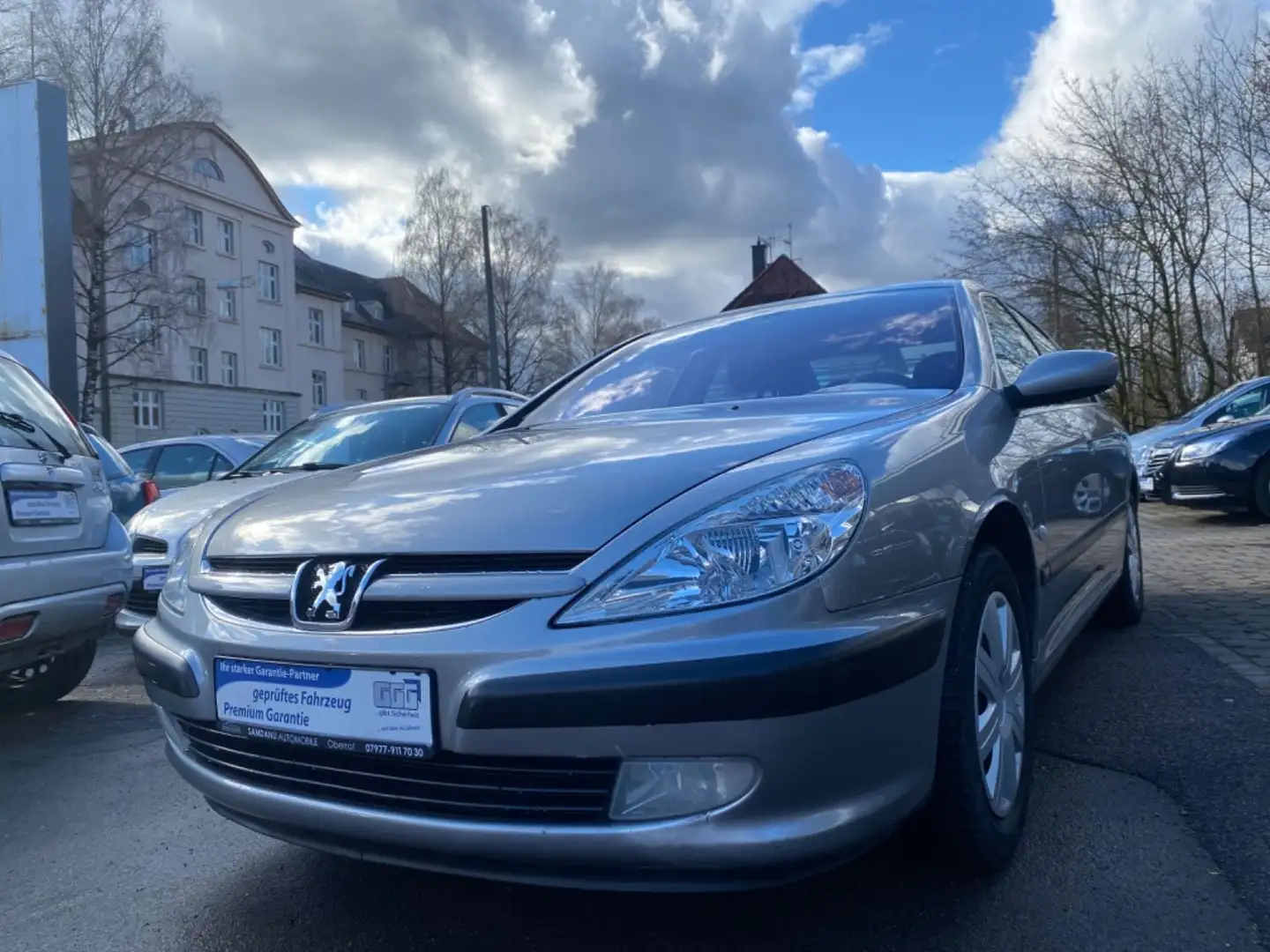 Peugeot 607 HDi*AUTOMATIK*AHK*PDC*1.HAND*SEHR GEPFLEGT Gris - 1