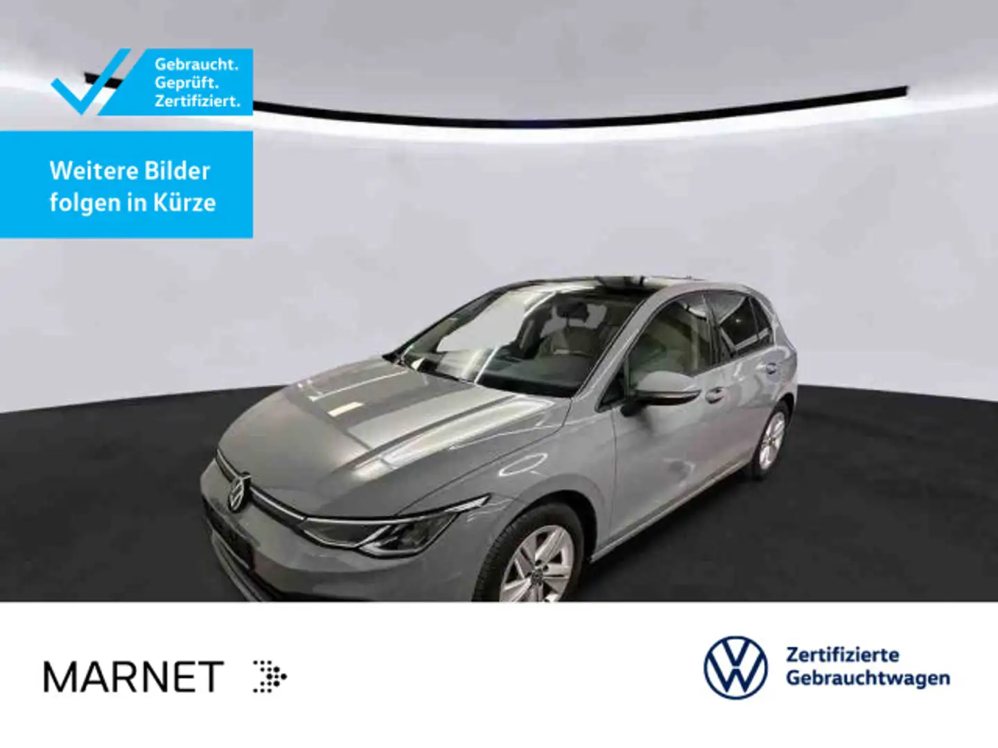 Volkswagen Golf VIII 1.0 eTSI DSG Life *Navi*Pano*Sport-Si Grau - 1