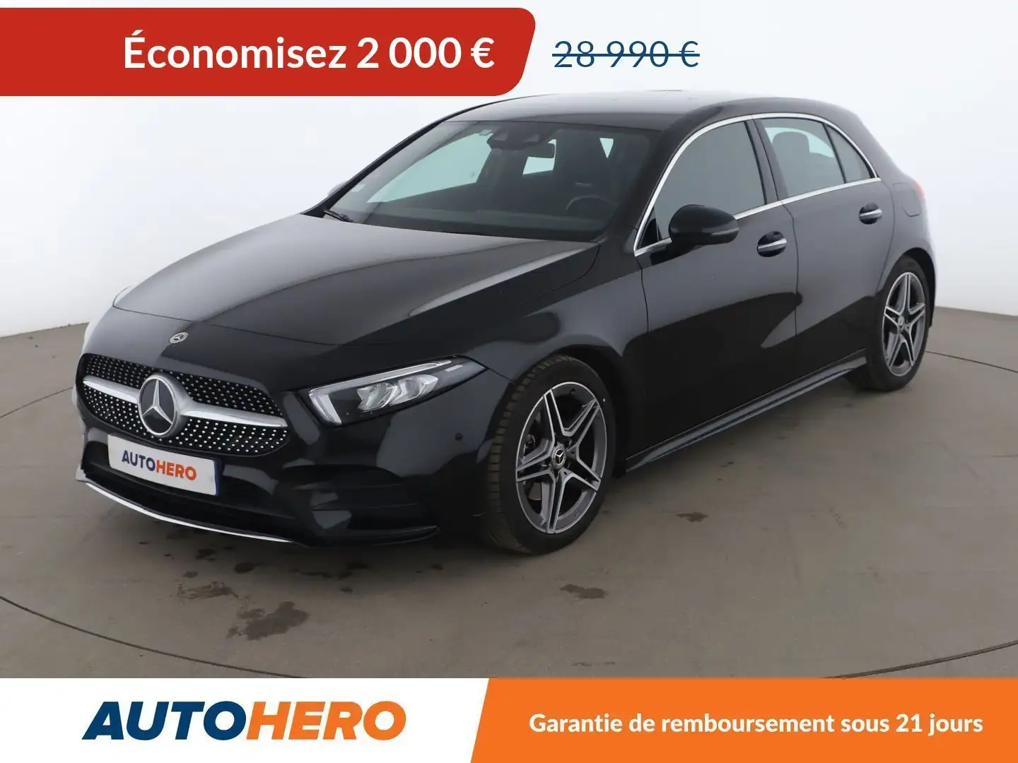 Mercedes-Benz A 200 200 AMG Line 7G-DCT Noir - 1