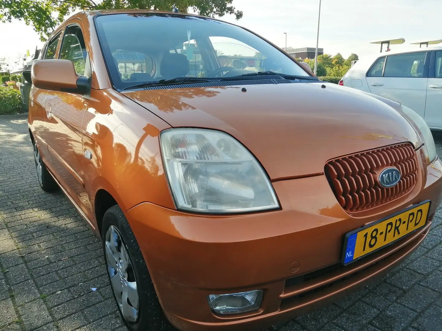 Kia Picanto Picanto 1.0 EX | Airco | stuurbekrachtiging | Oranje - 1