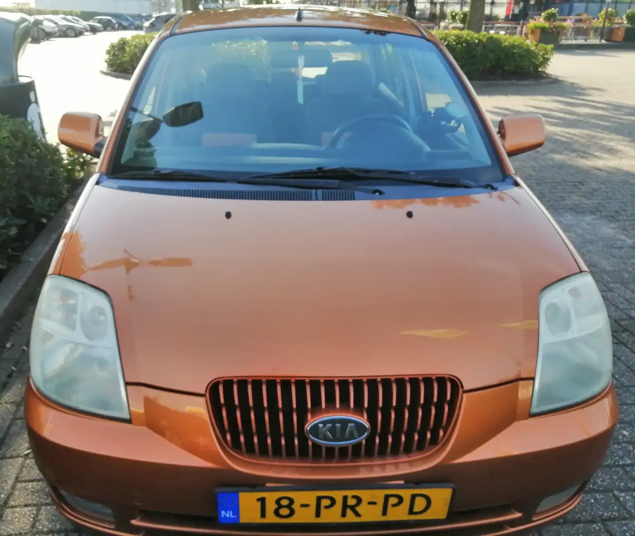 Kia Picanto Picanto 1.0 EX | Airco | stuurbekrachtiging | Oranje - 2