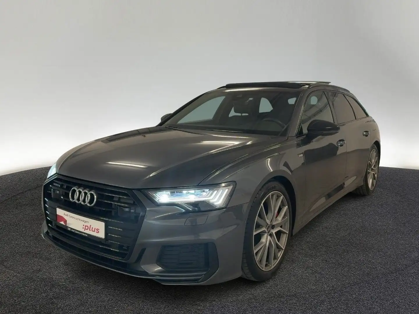 Audi A6 sport 55 TFSI e qu.S tr. AHK MATRIX RFK Grau - 2