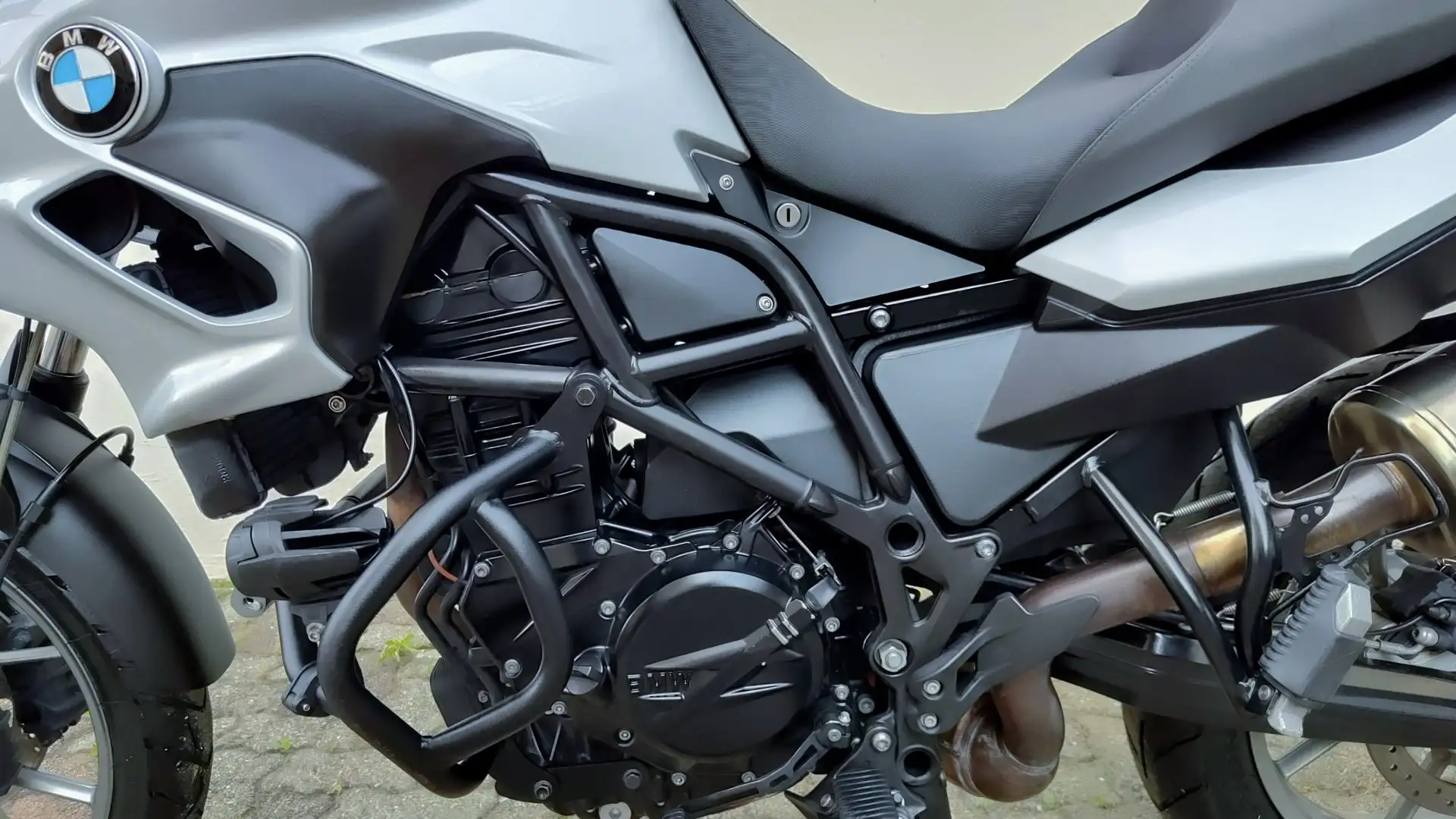 BMW F 700 GS Full optional ABS + ASC + ESA + Valige laterali Gri - 2