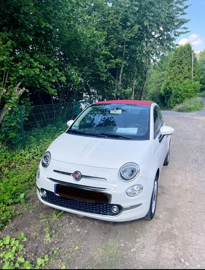 Fiat 500 Lounge Weiß - 1