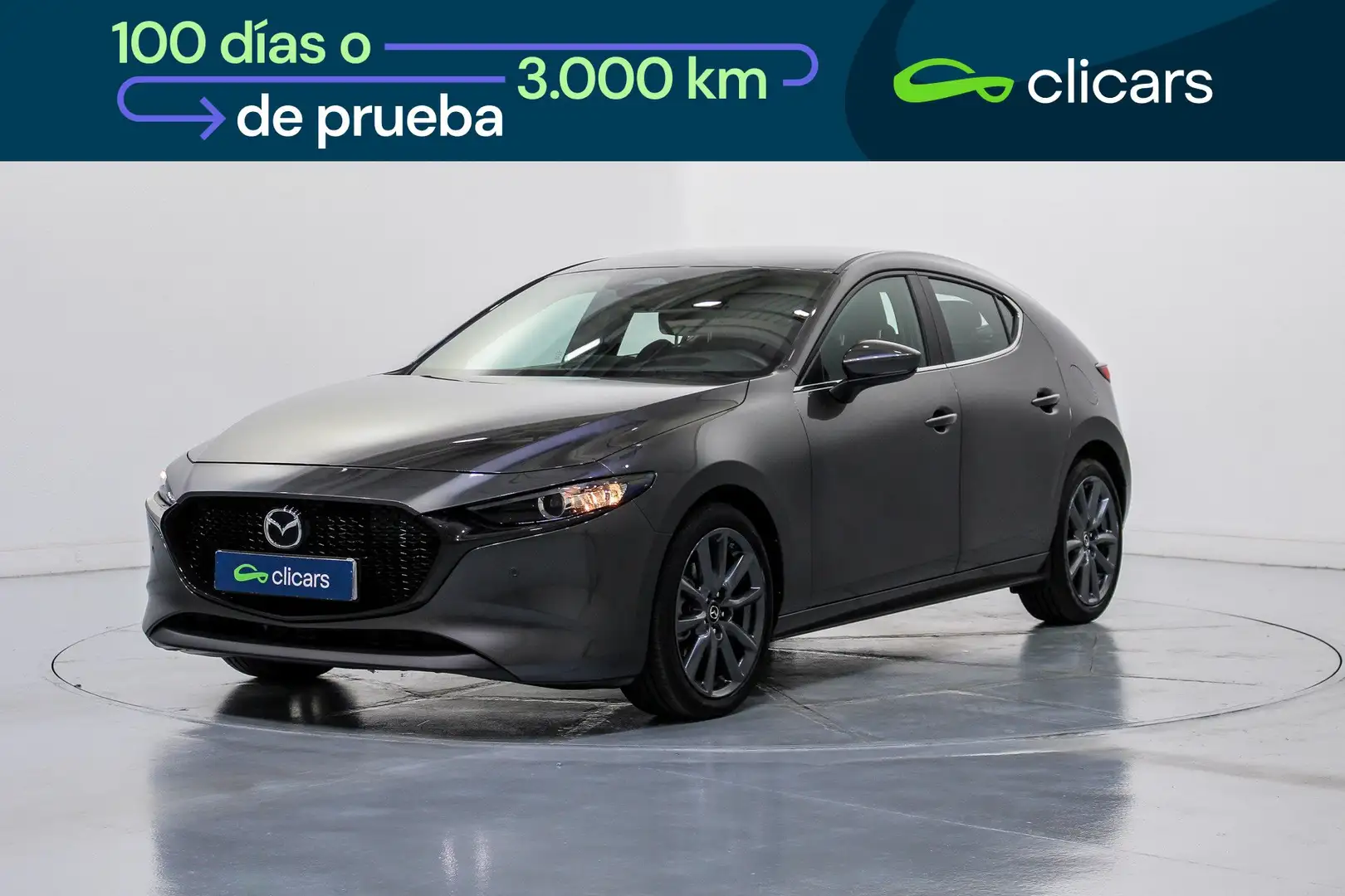 Mazda 3 2.5 e-Skyactiv-G Centre-line 103kW Gris - 1