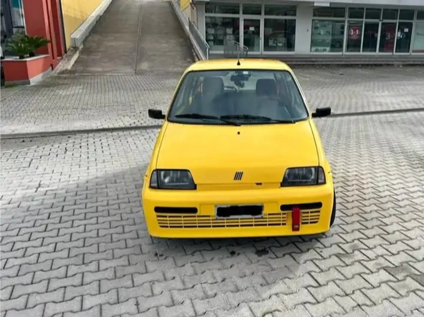 Fiat Cinquecento 1.1 Sporting Жовтий - 1