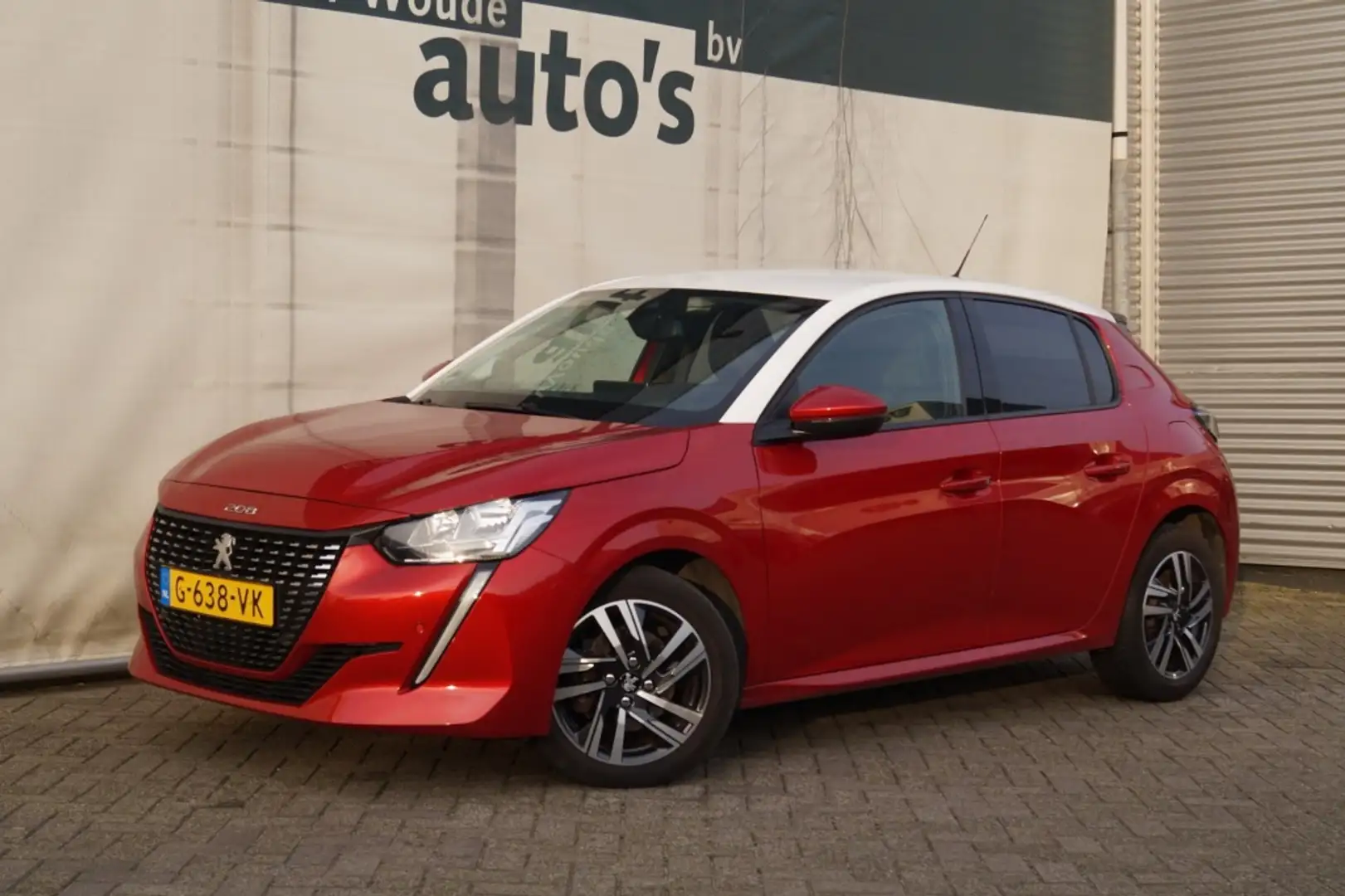 Peugeot 208 1.2 PureTech Allure -NAVI-ECC-PDC-CAM- Rood - 2