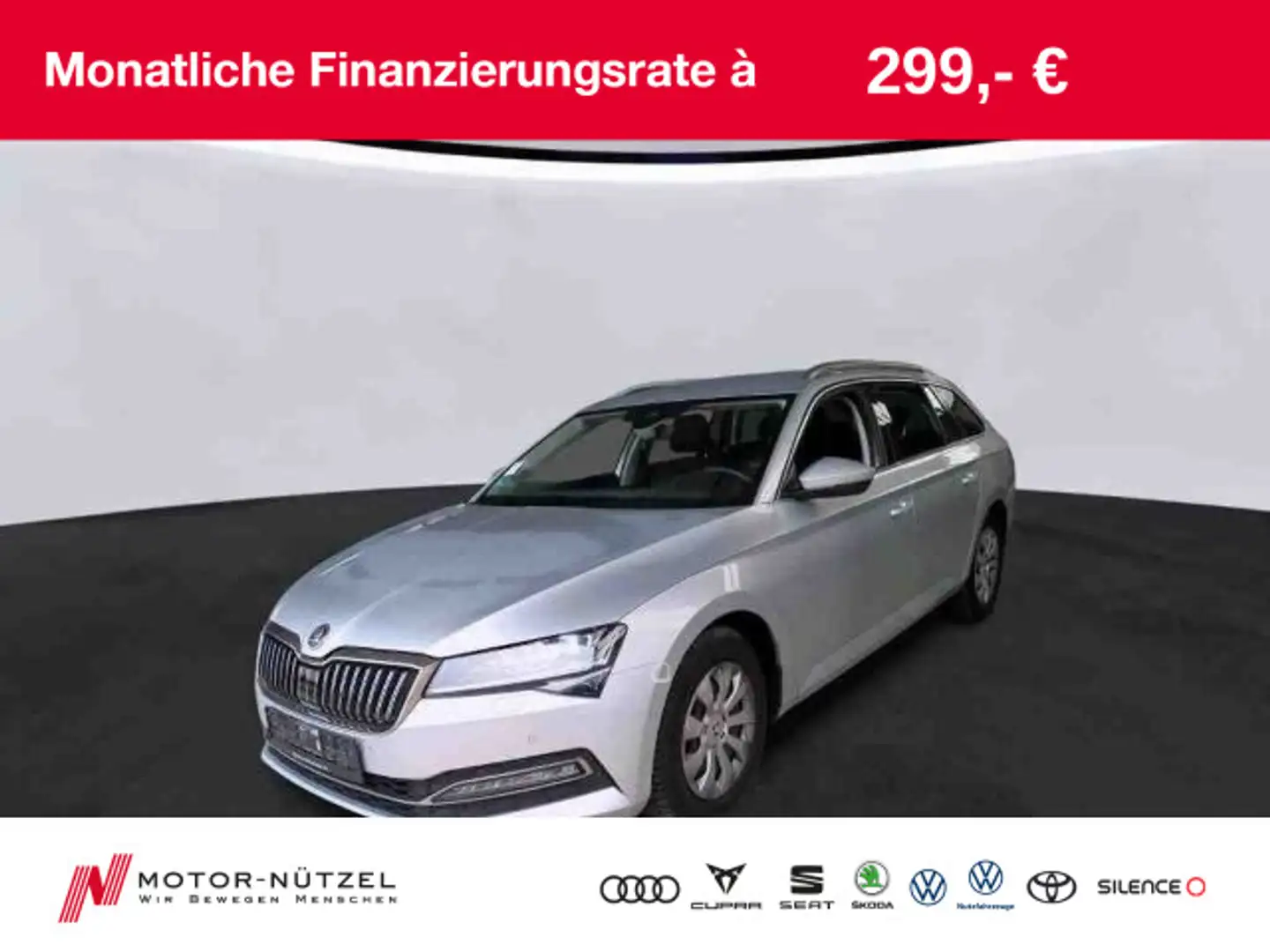 Skoda Superb Combi 2.0TDI DSG STYLE MATRIX+NAV+ACC+AHK Argento - 1