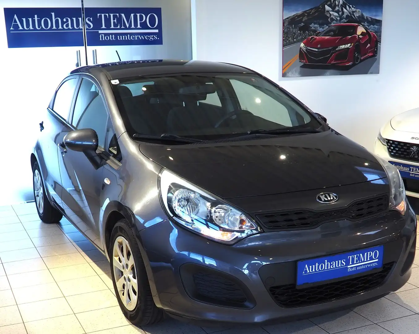 Kia Rio 1,2 MPI Titan Grau - 2