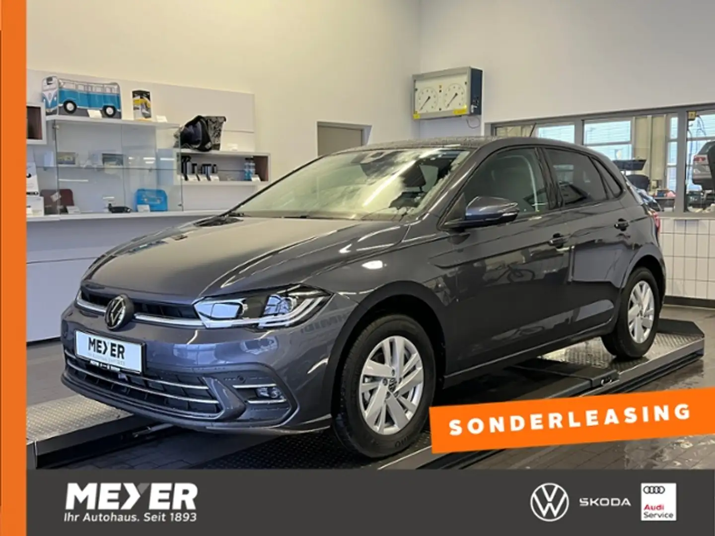 Volkswagen Polo Style 1.0 TSI *15'-LM, Navi, ACC* Grau - 1