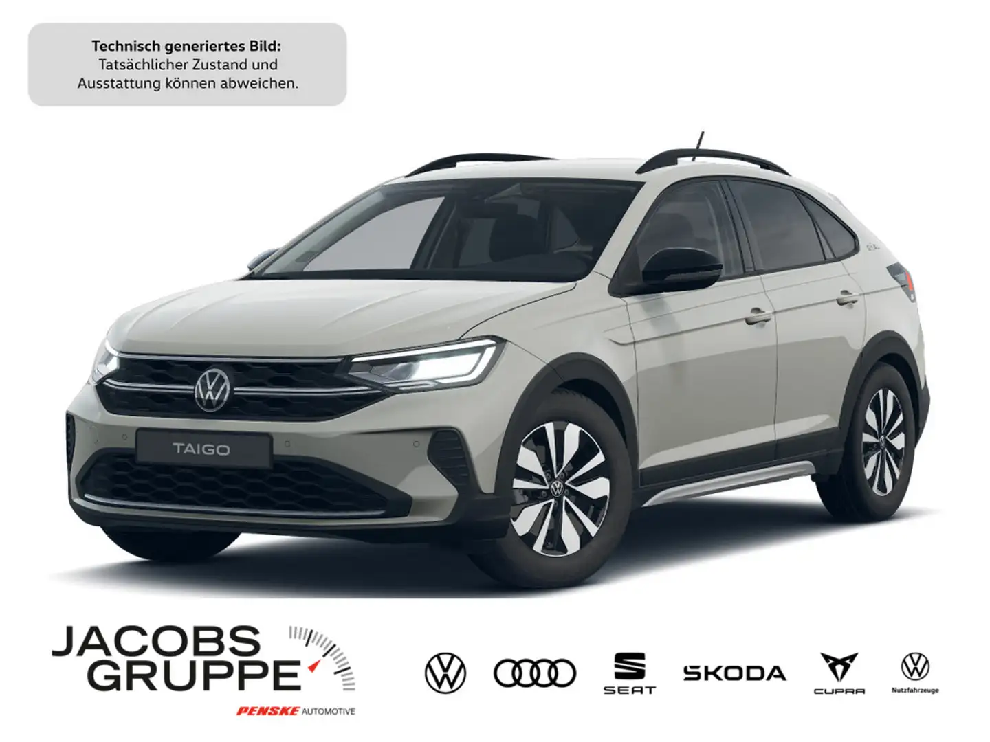 Volkswagen Taigo Life 1,0 l TSI AHK/GOAL/R.-Kamera/16"GJR Grau - 1