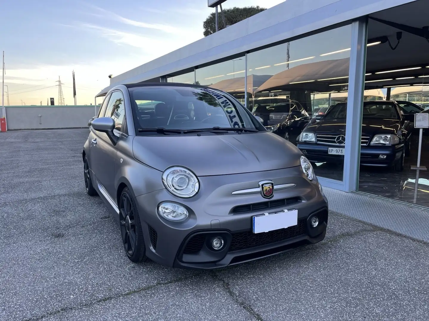 Abarth 595 Turismo cabrio Grigio - 2