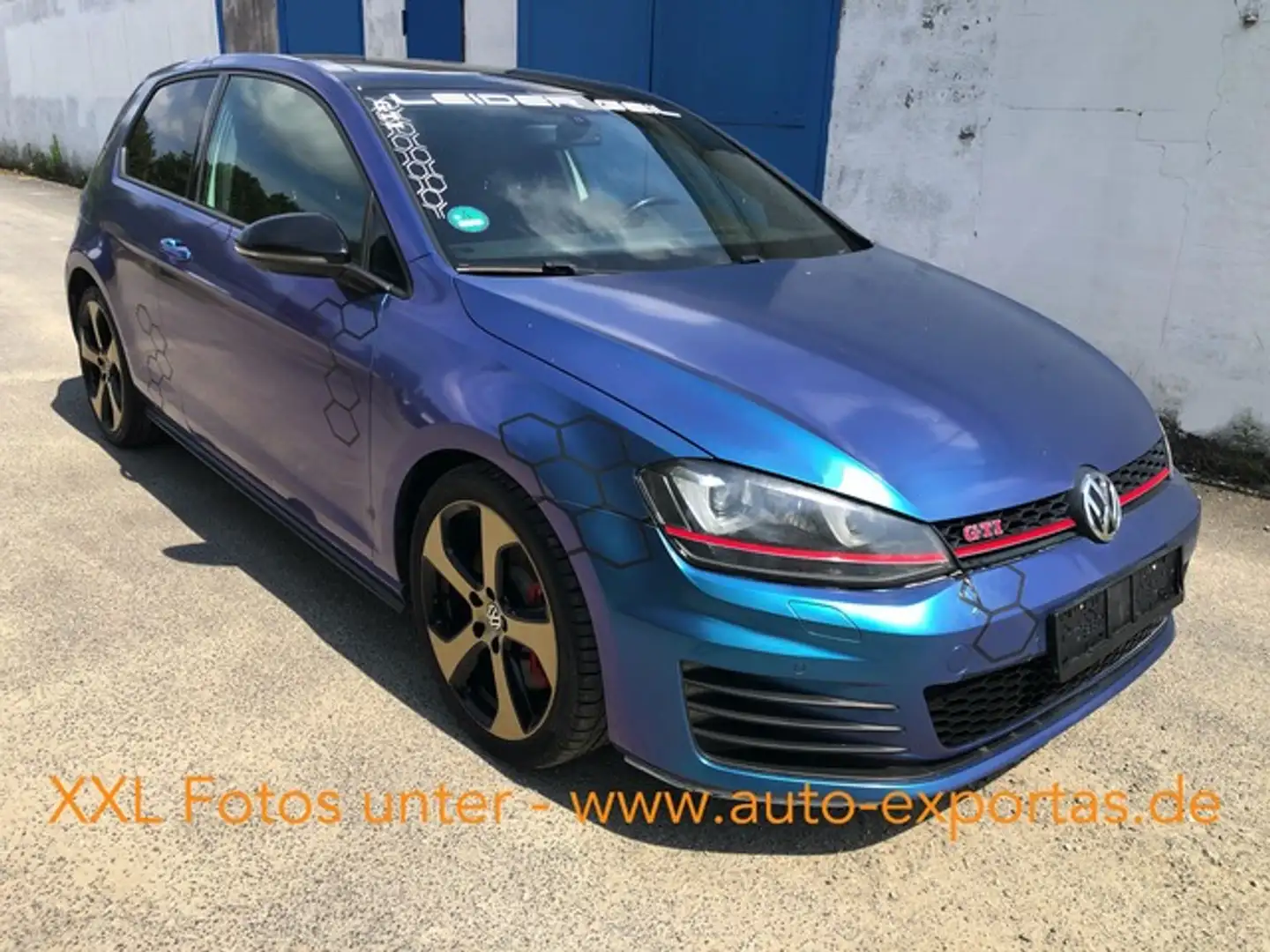 Volkswagen Golf GTI VII Navi,Kamera,Panorama.Xen,Alu 8fach Blanc - 1