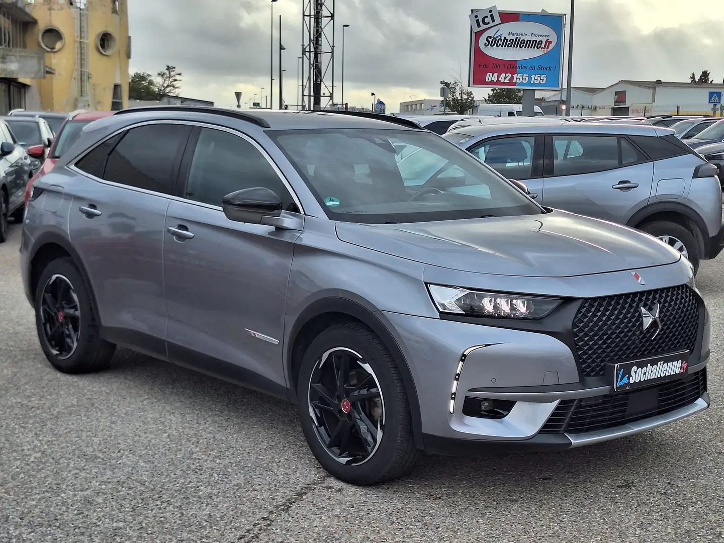 DS Automobiles DS 7 Crossback BlueHDi 130 EAT8 Performance Line Gris - 2