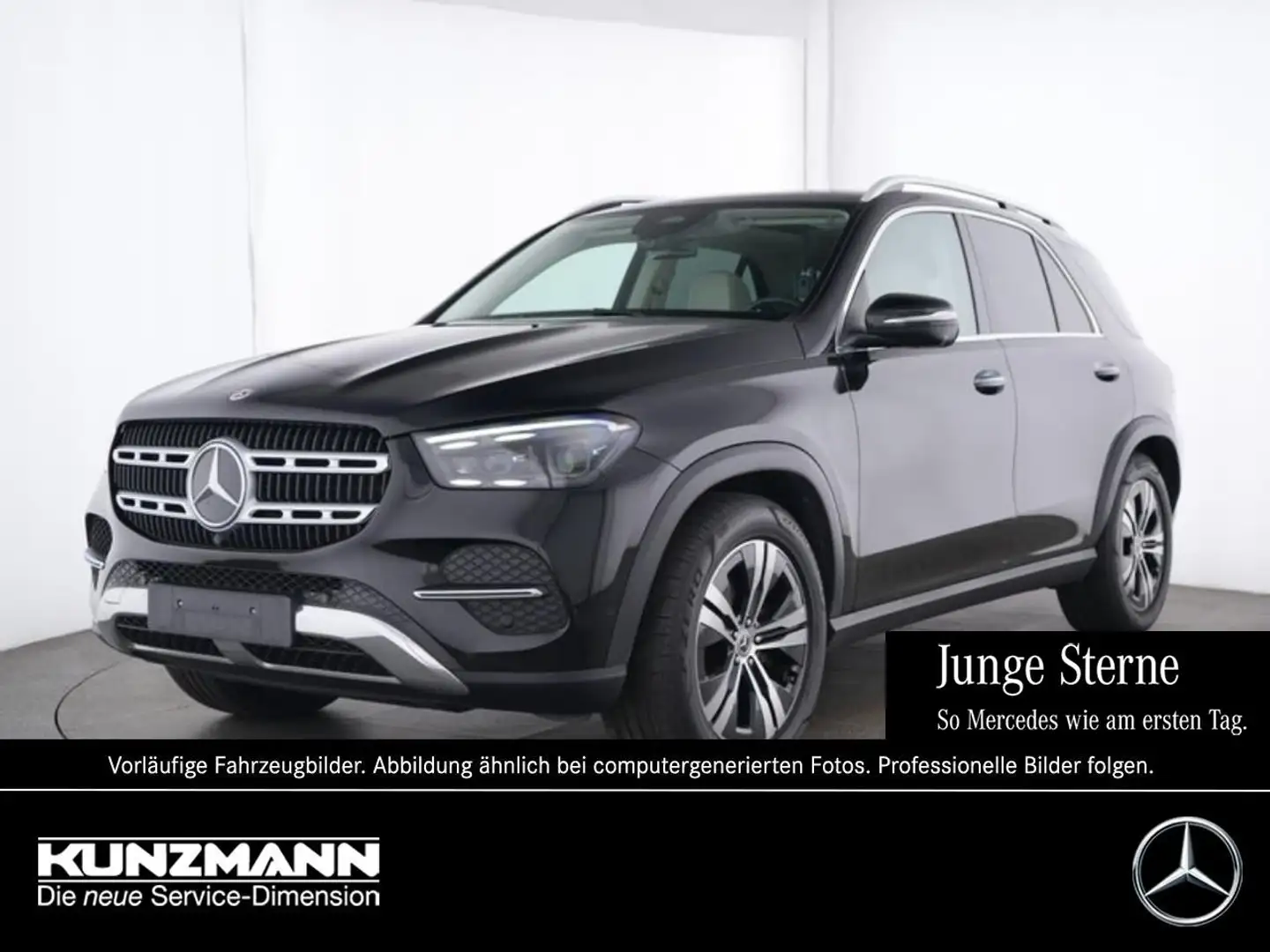 Mercedes-Benz GLE 580 4M Panorama AHK Sitzklima Memory 360° Schwarz - 1