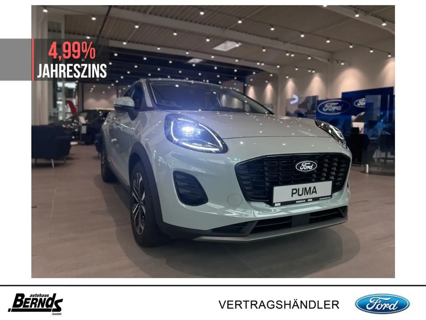 Ford Puma 1.0 EcoBoost Hybrid TITANIUM WINTER + KOMFORT Pkt. Gris - 1