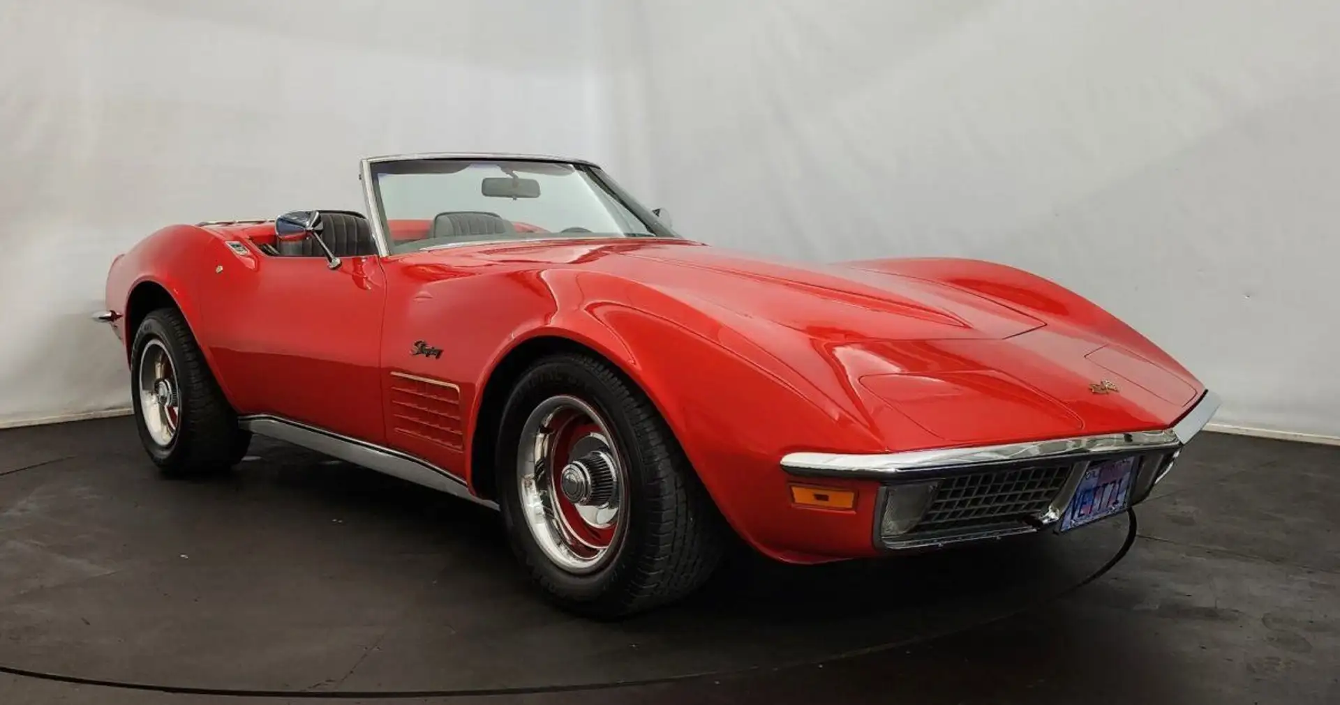 Chevrolet Corvette cabriolet Красный - 1