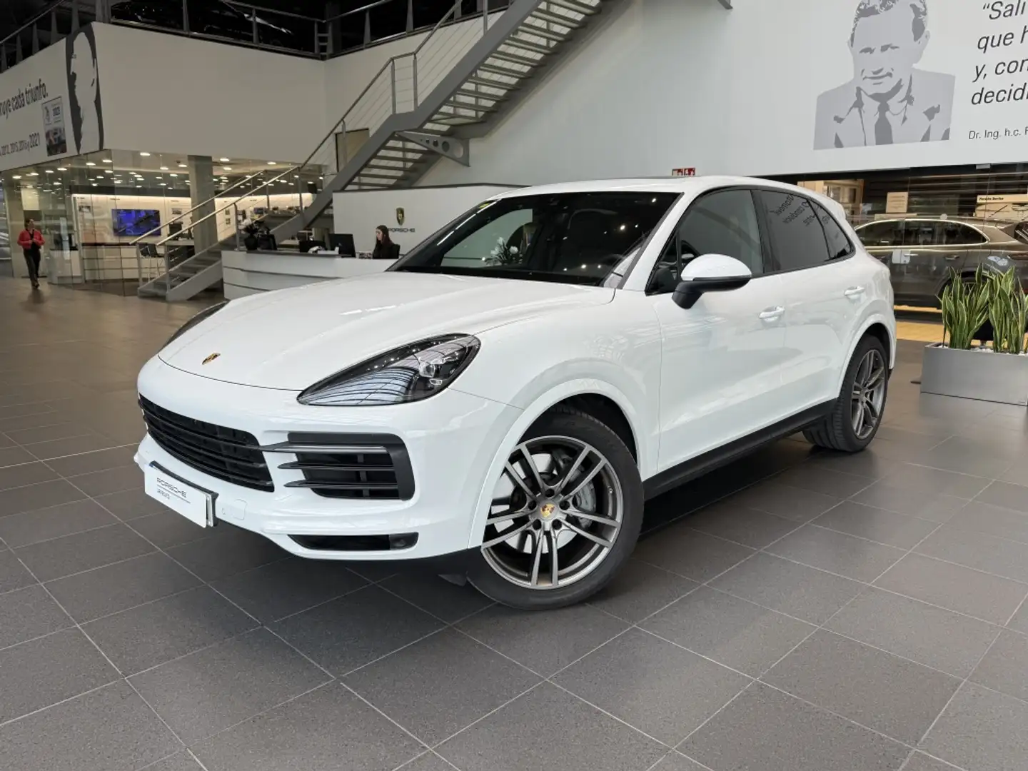 Porsche Cayenne S Aut. Blanc - 1