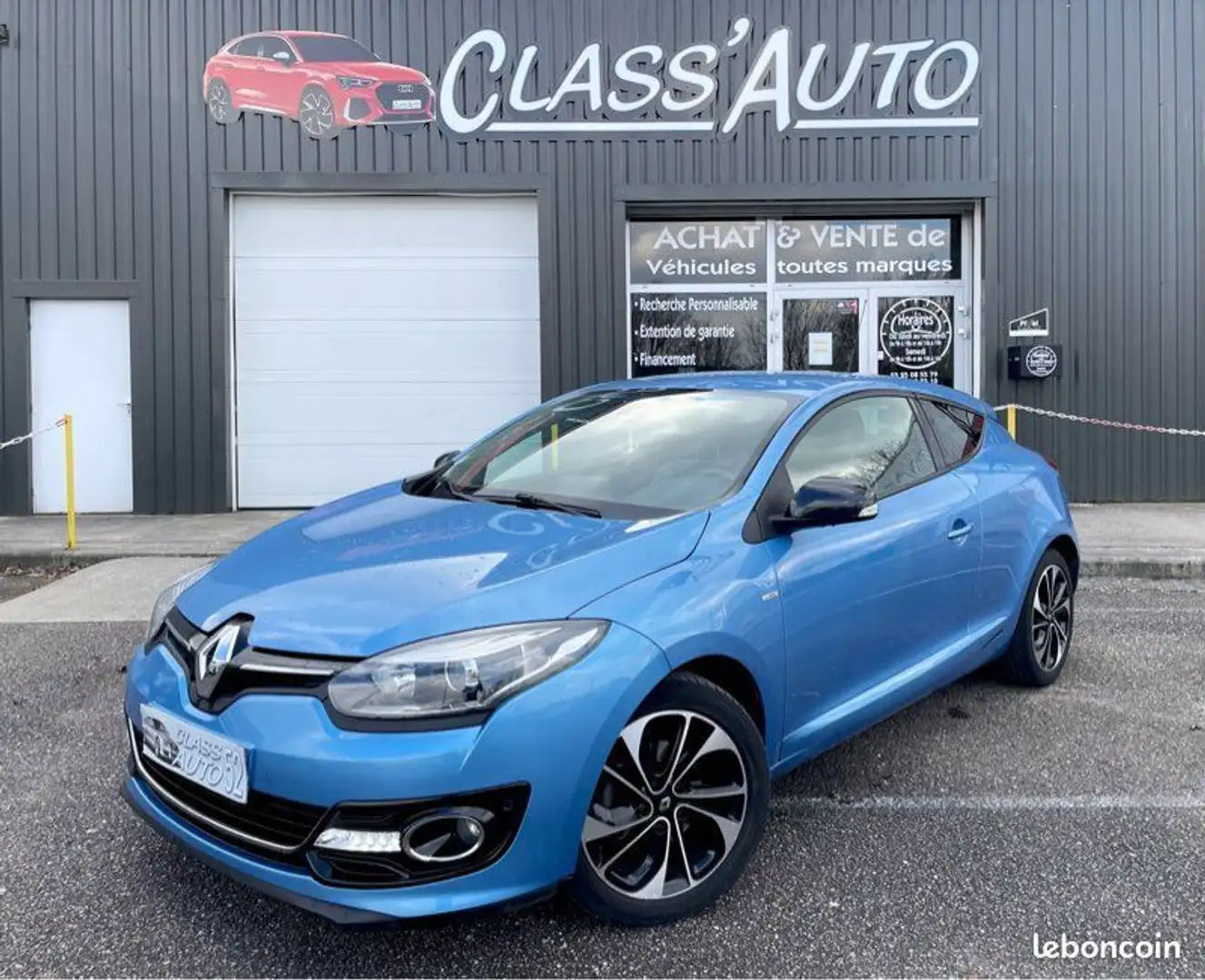 Renault Megane III (2) 1.2 tce 130 CV ENERGY BOSE BVM-6 TBE Bleu - 2