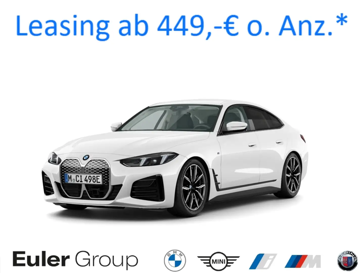 BMW i4 eDrive40 Gran Coupe M Sport 19'' ACC LCProf PA+ Hi Weiß - 1