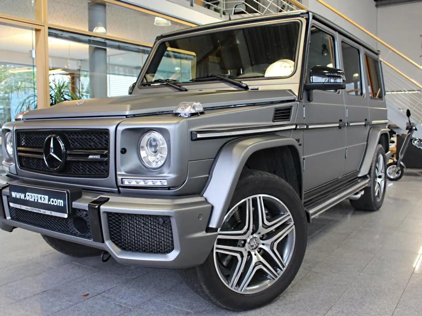 Mercedes-Benz G 63 AMG , Designo, Schiebedach! NP: 157.000,- Navi Stříbrná - 1