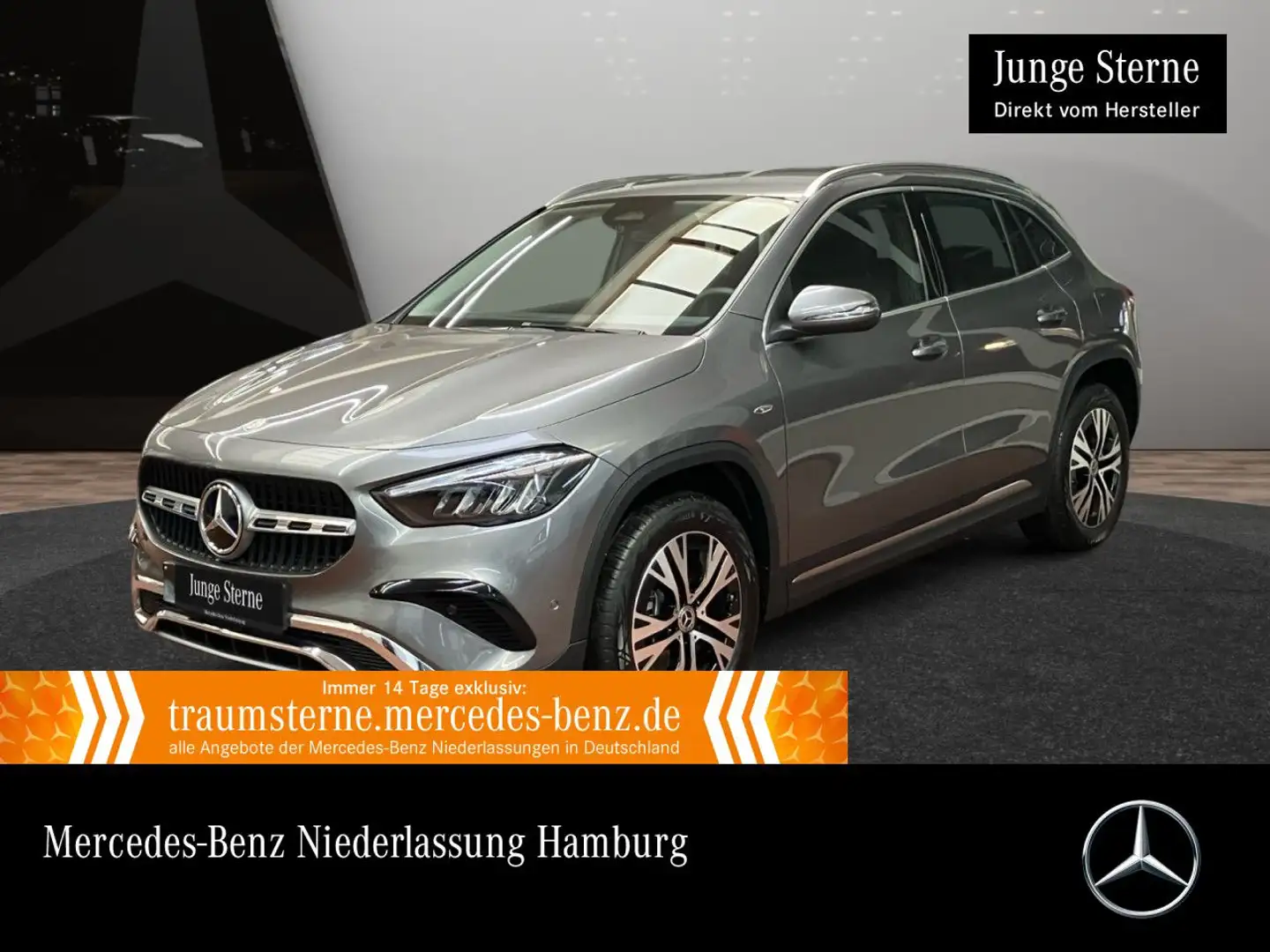 Mercedes-Benz GLA 250 e PROGRESSIVE+AHK+LED+KAMERA+8G Grau - 1