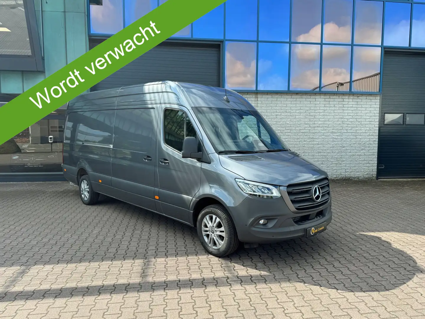 Mercedes-Benz Sprinter 319 Pro L3H2 BPM vrij 9G-Tronic Mbux 2x Schuifdeur Grijs - 1