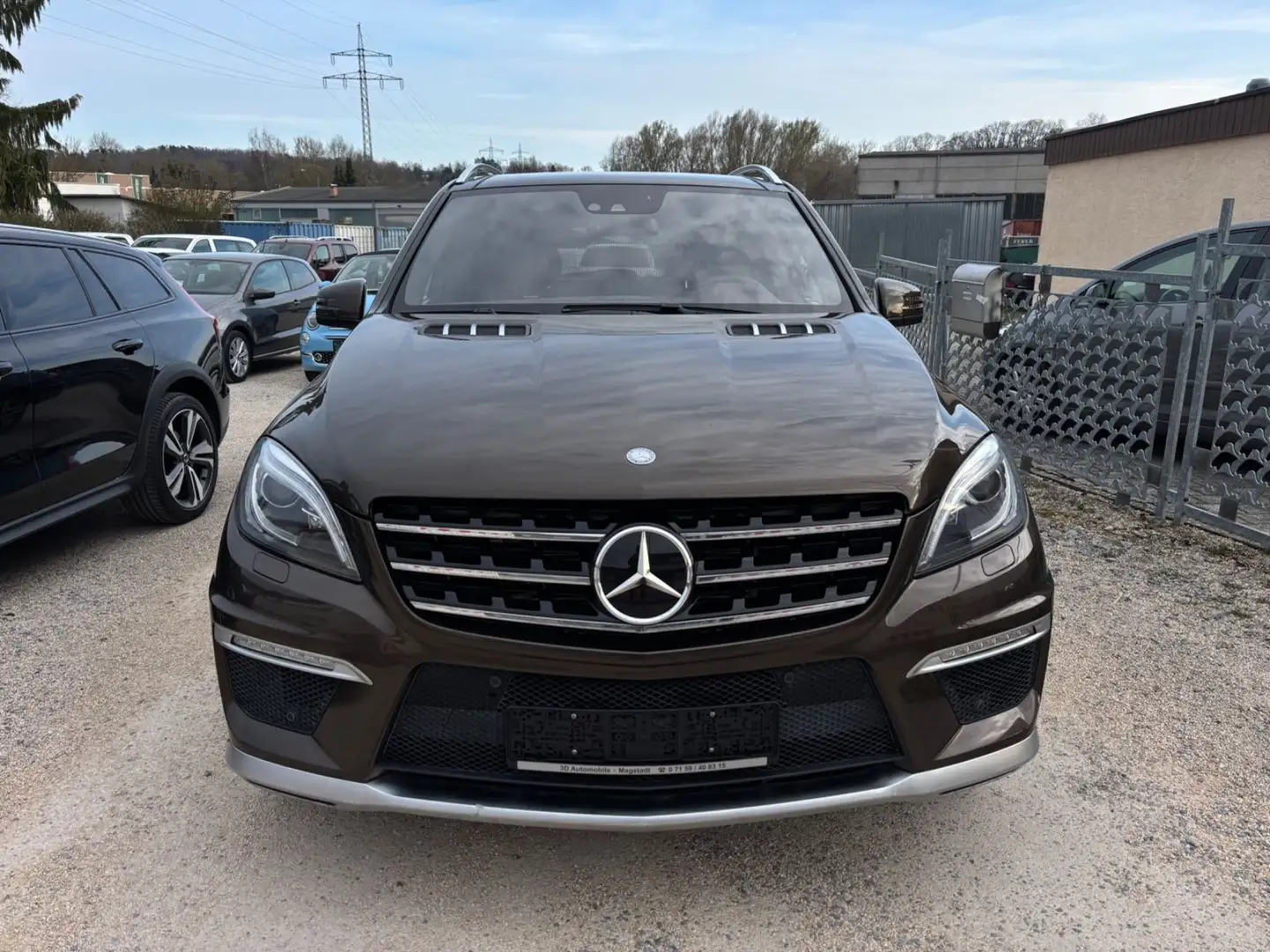 Mercedes-Benz ML 63 AMG Performance,Vollaustattung,Designo,TOP Marrón - 2